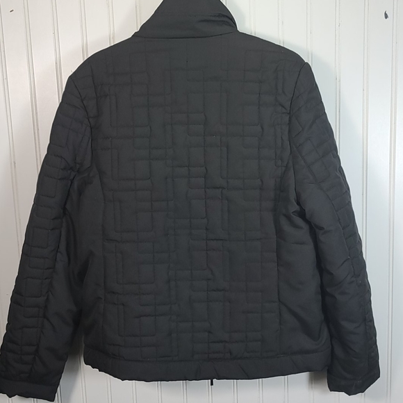 Luii Quilted Coat Medium With Blk/Wht Lining - Picture 4 of 8